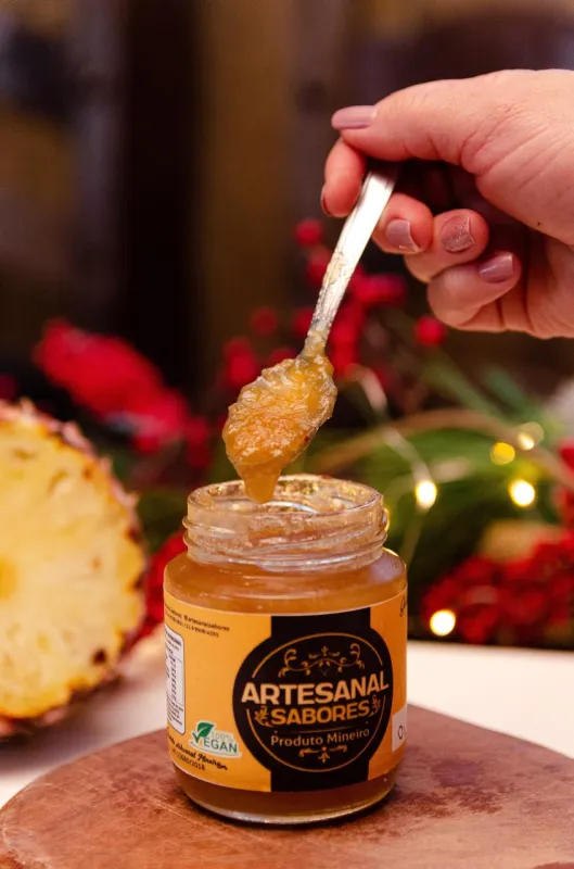 Geleia de Abacaxi Com Pimenta