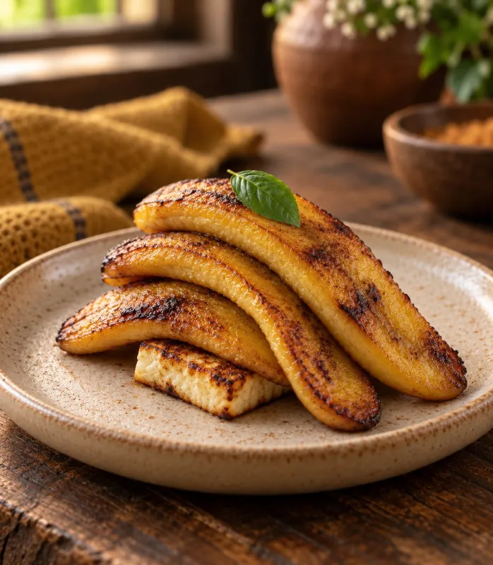 Banana da Terra Flambada