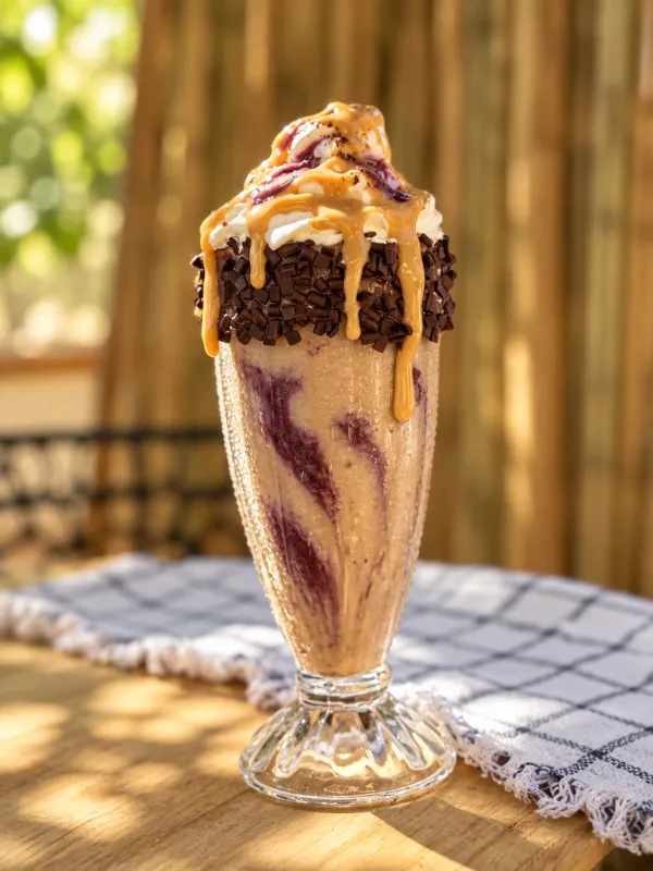 Taça Doce de Leite com Açaí